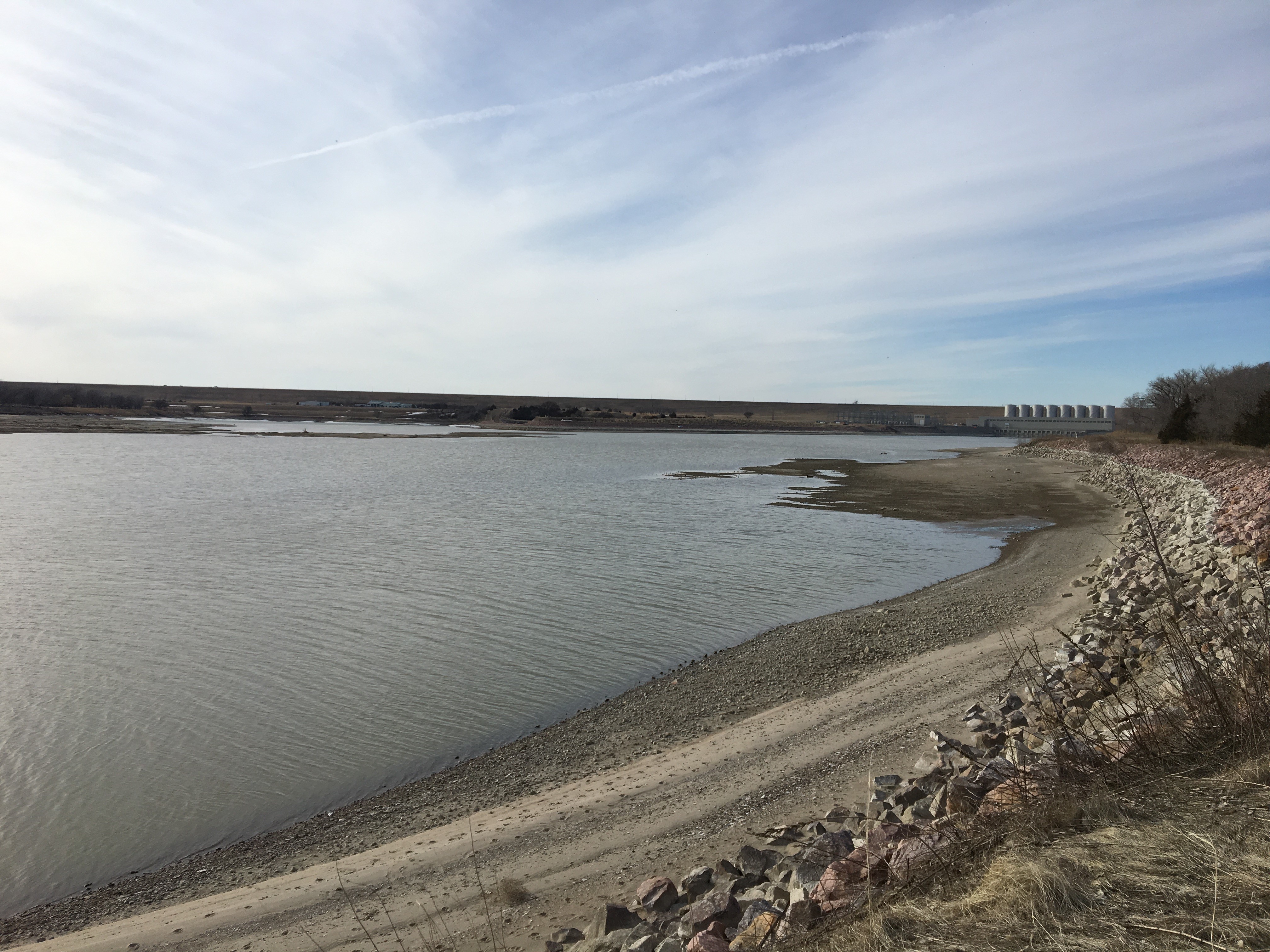 Fort Randall Dam March 23, 2019