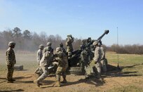 Artillery training at Fort Indiantown Gap [Image 1 of 3]