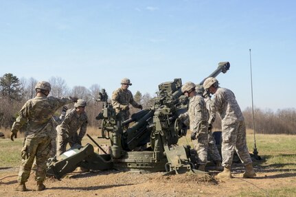 Artillery training at Fort Indiantown Gap [Image 2 of 3]