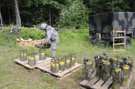 February 2019 mortar and demolitions training at Fort Indiantown Gap
