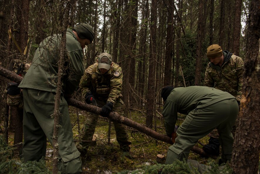 The five-day course teaches the basic survival skills such as preparing fire wood, building a fire with minimal tools and resources, catching food and signaling methods.