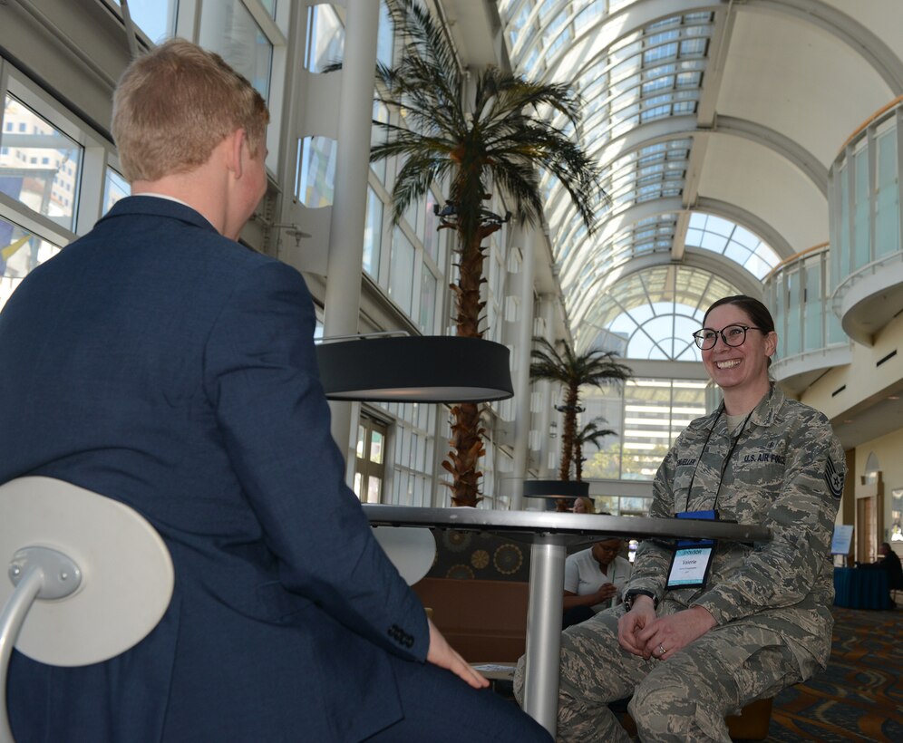 Total Force Recruiting on Full Display at Women in Aviation Conference