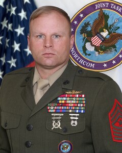 U.S. Marine Corps Sgt. Maj. Aaron McDonald