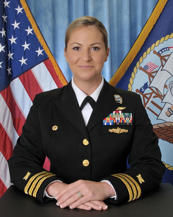 Navy Cmdr. Monica Frey