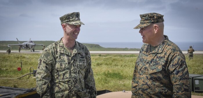 Top Navy and Marine Corps Leadership Visit Exercise Pacific Blitz 2019