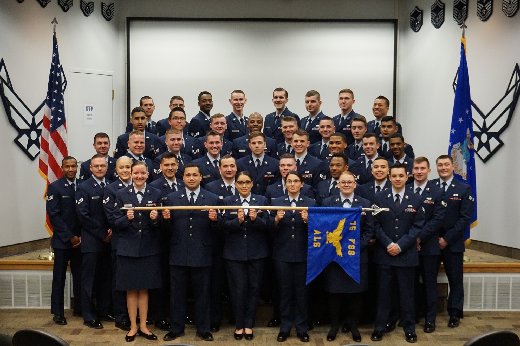 Graduates of Airman Leadership School Class 19-C March 7, 2019, at Hill Air Force Base, Utah. (Courtesy photo)