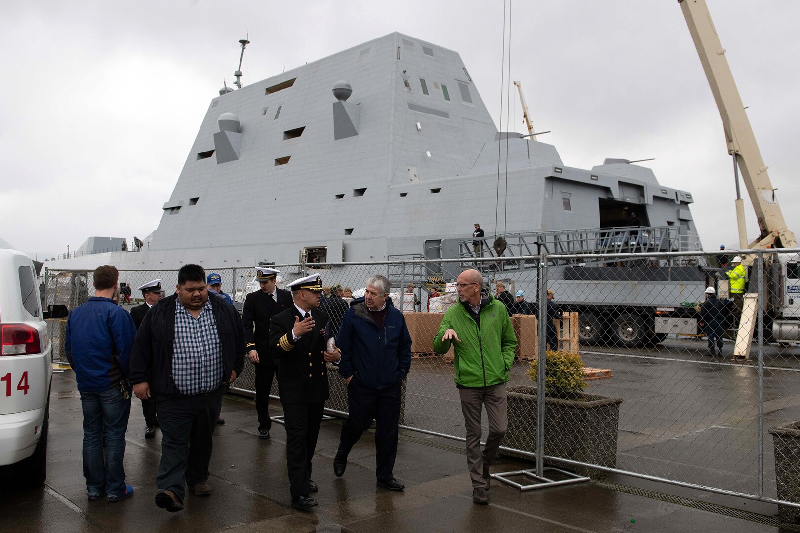 USS Zumwalt Visits Alaska During 3rd Fleet Operations