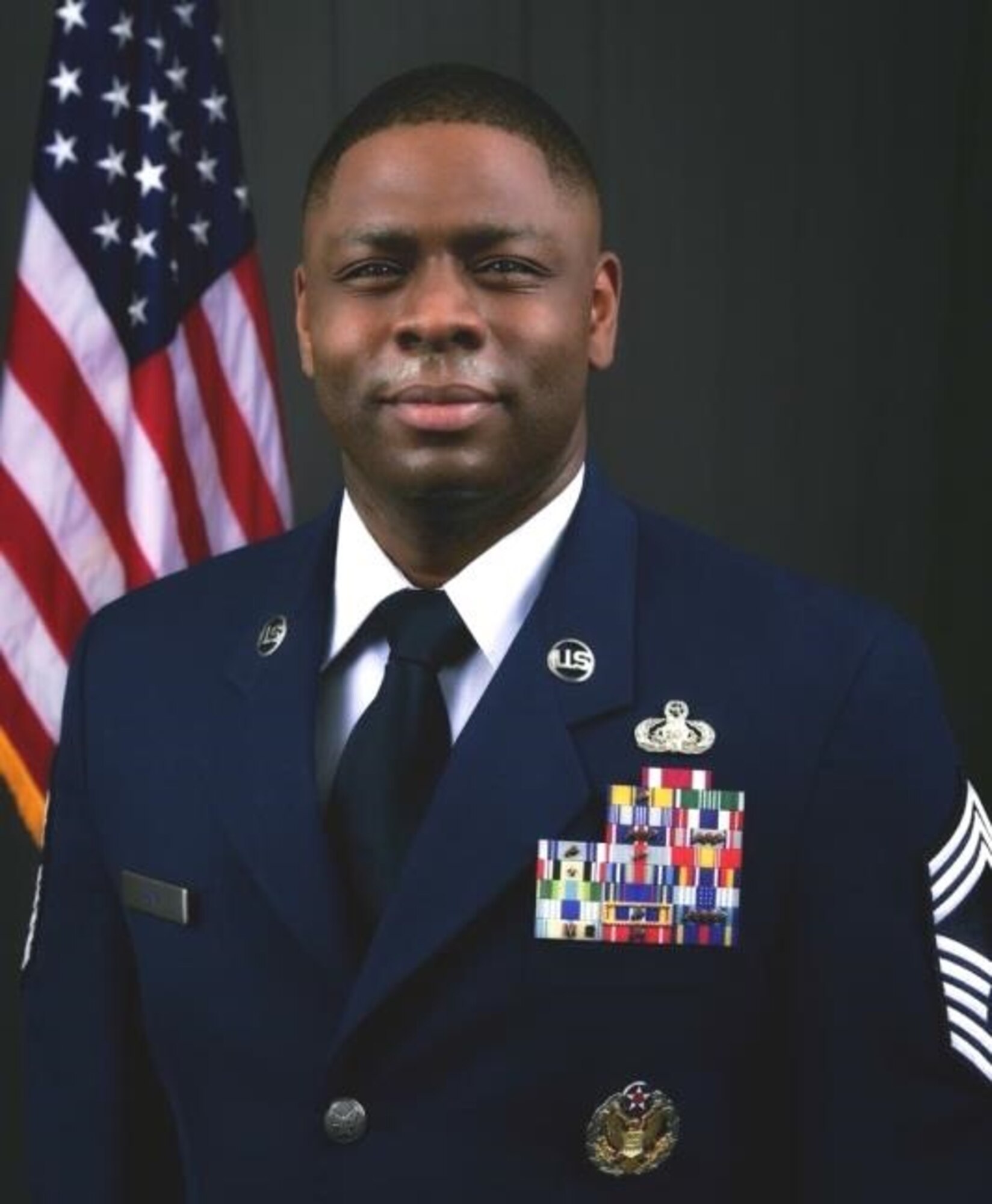 Chief Master Sgt. Hunt Biography Photo (U.S. Air National Guard Photo by Staff Sgt. John Michaels)