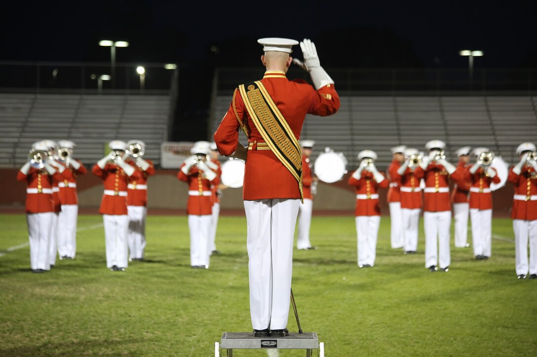 The Marines spent the past four weeks training at MCAS Yuma and then completed Battle Color Ceremonies at MCAS Yuma, Kofa High School and the 2019 MCAS Yuma Air Show.