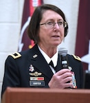 Brig. Gen. Wendy L. Harter, command surgeon for U.S. Army Forces Command, was the guest speaker for Class 19-191 graduation.