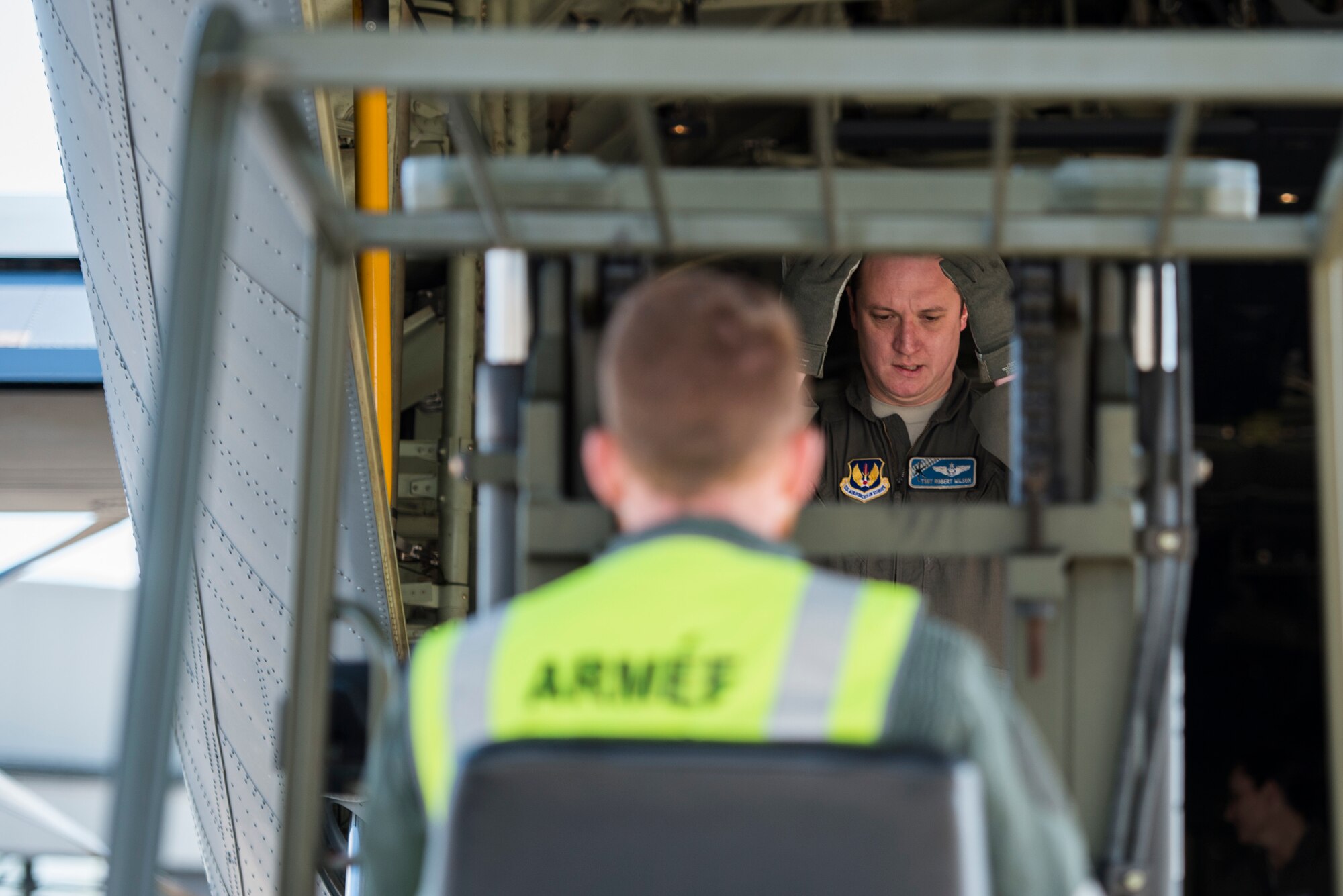 Members of the 37th Airlift Squadron traveled to Orleans-Bricy Air Base, France to work with the 2/61 Transport Squadron Franche Comte and their transition to the new C-130J Super Hercules March 18-19, 2019.