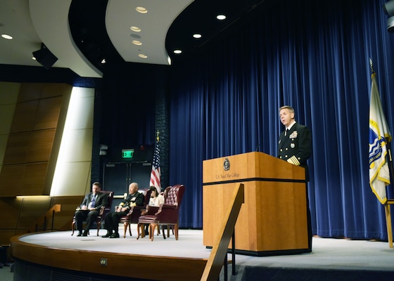 U.S. Indo-Pacific Command Leader and Japan Self-Defense Forces Chief of Joint Staff Address Students