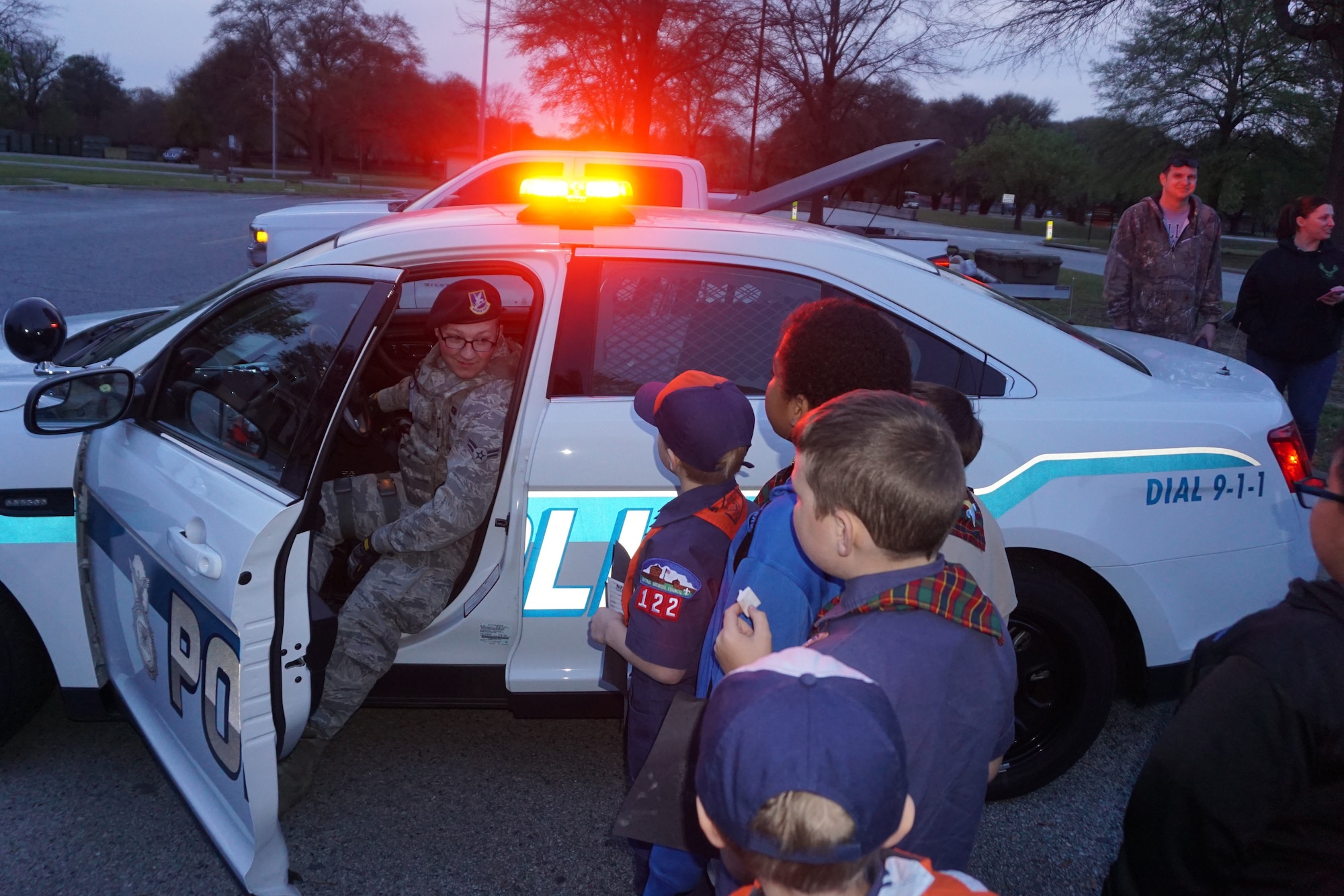 78 SFS hosts Middle Georgia Cub and Boy Scouts