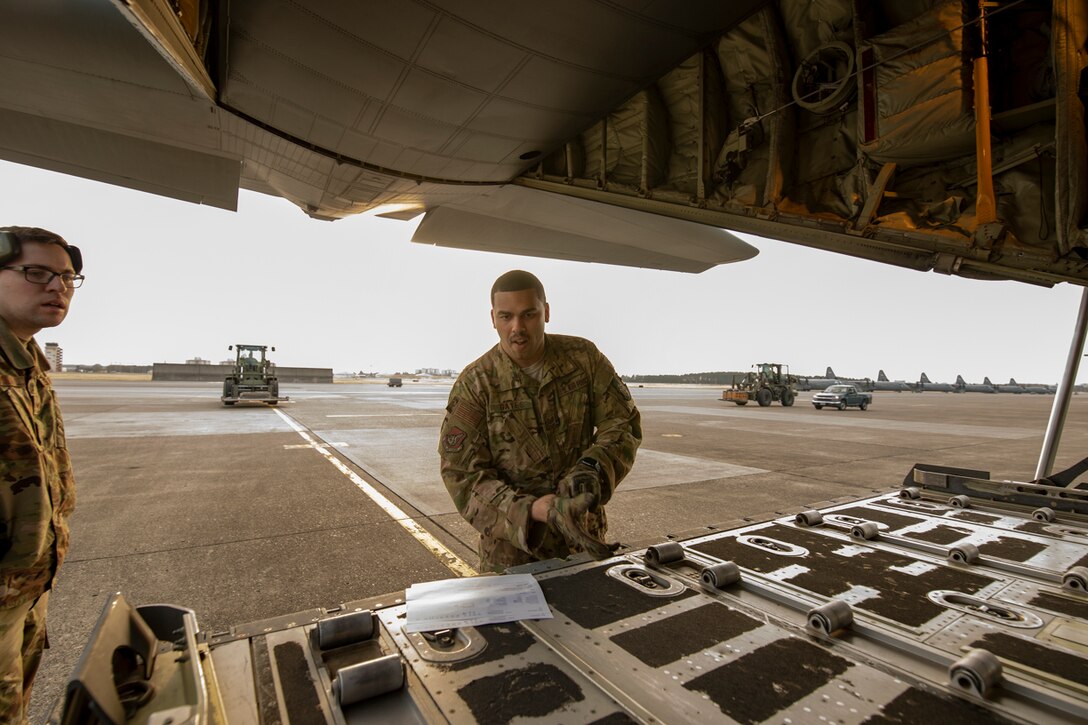 Tech. Sgt. Brian Gates, 36th Airlift Squadron loadmaster
