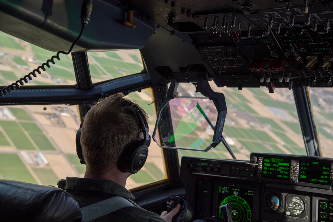 1st Lt. Matthew Crader, 36th Airlift Squadron C-130J pilot,