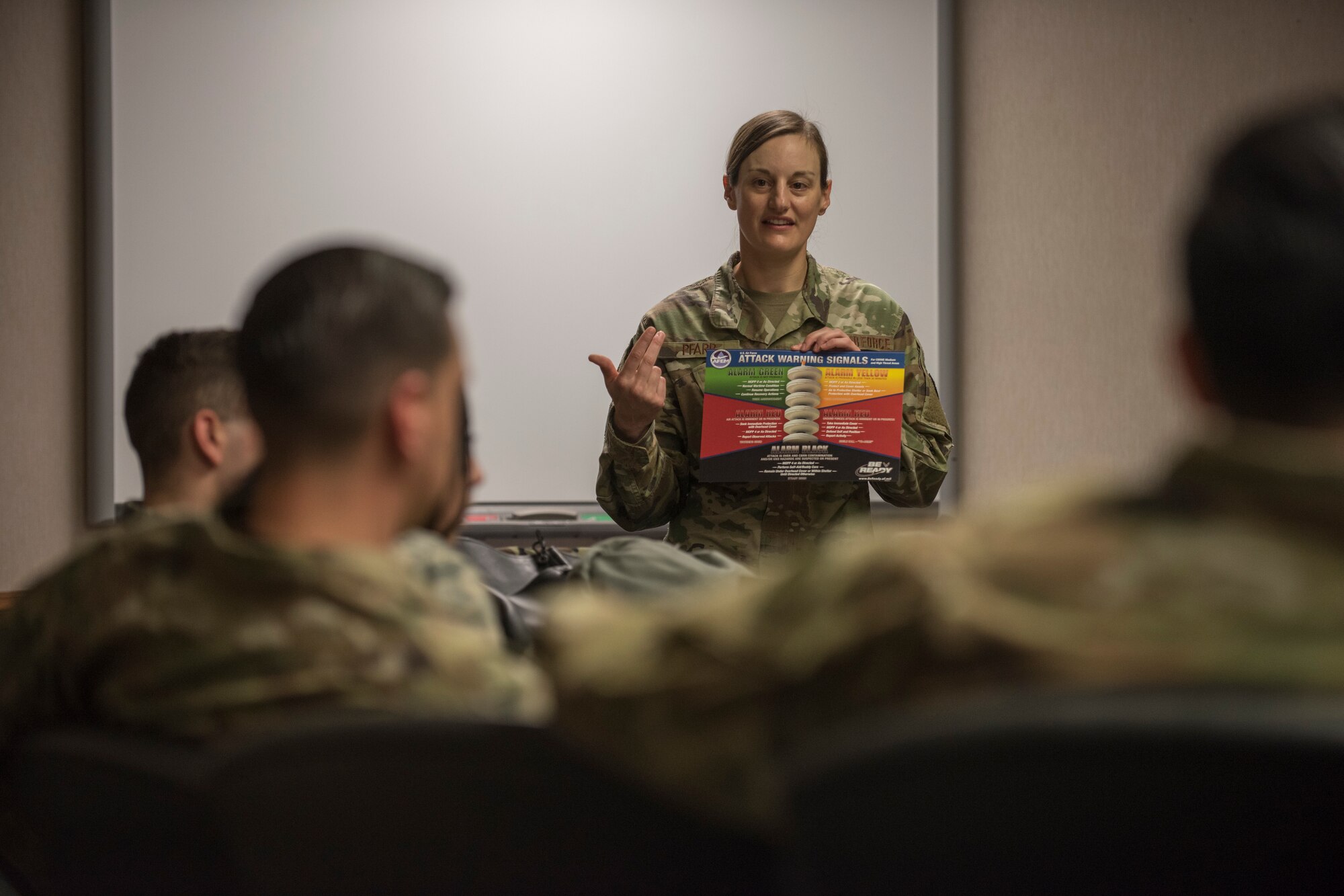 Comm squadron Airmen conduct ATSO exercise