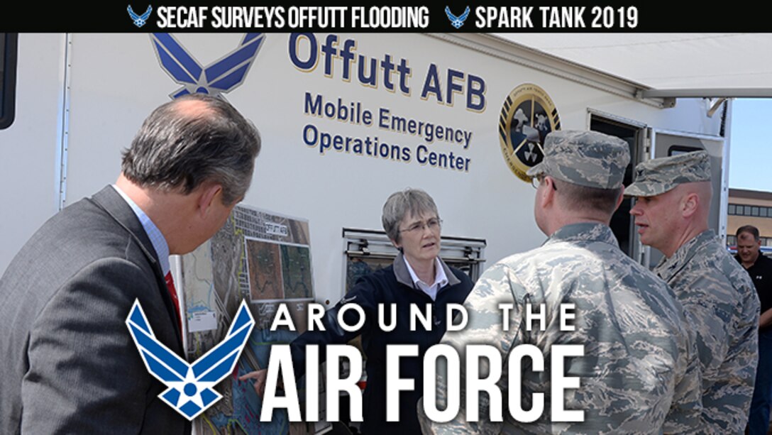 Around the Air Force: SECAF visits Offutt AFB / Spark Tank 19