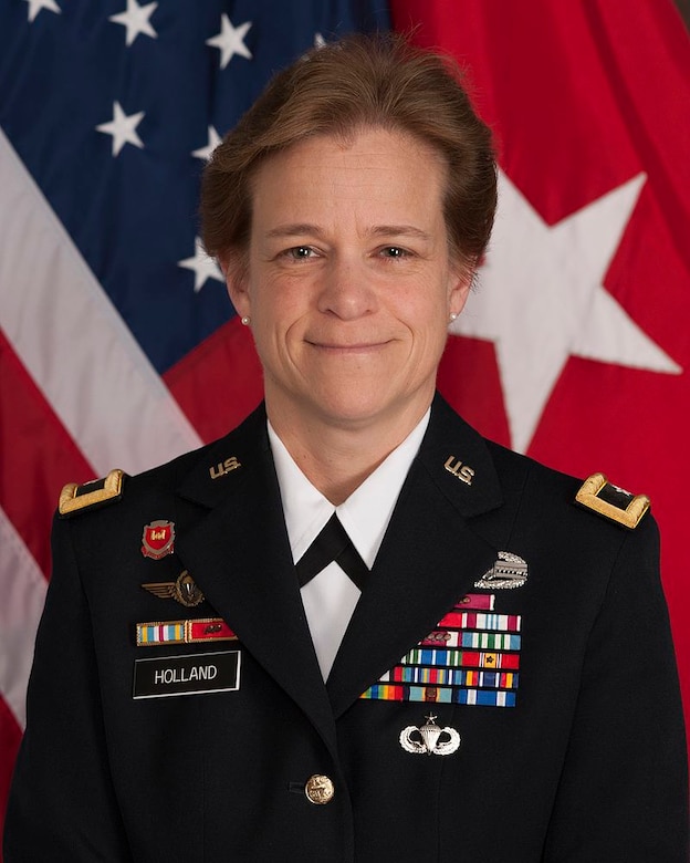 Brig. Gen. Diana Holland, South Atlantic District commander of the U.S. Army Corps of Engineers.