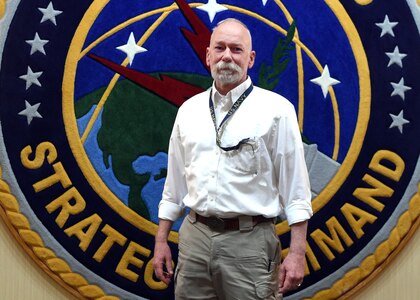 Pappy Dodd (pictured), U.S. Strategic Command red team conveyancer, and volunteers from the Happy Hill Community in Plattsmouth, Neb., built a primitive access road on March 15, 2019, in the wake of local flooding. The road was constructed so that residents could travel in and out of the community while the access roads were flooded.