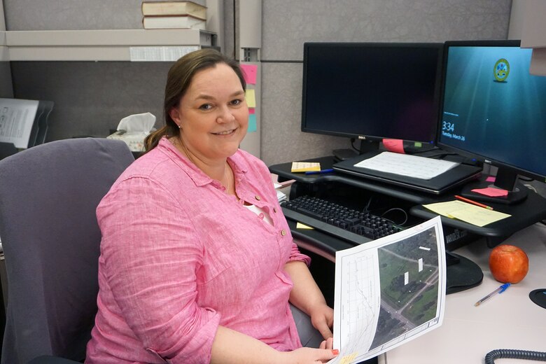 NASHVILLE, Tenn. (March 26, 2019) – Kate Korthals, engineering and computer aided drafting technician in the Soils and Dam Safety Branch in the Engineering and Construction Division, is the U.S. Army Corps of Engineers Nashville District Employee of the Month for February 2019.