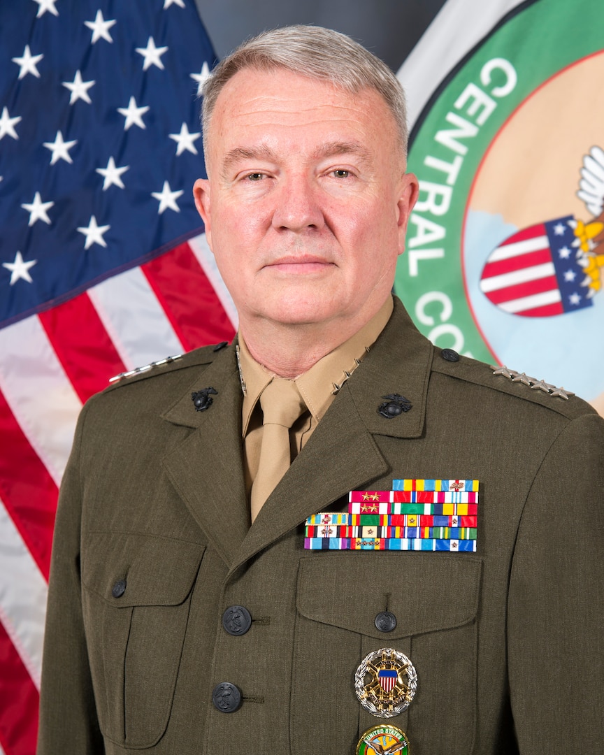 Commander General Kenneth F Mckenzie Jr Us Central Command