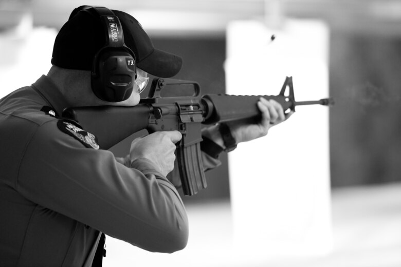 The OSHP used the firing range at YARS for three days of training, marking the first use of the new $8.5 million facility by a community partner of the 910th Airlift Wing.