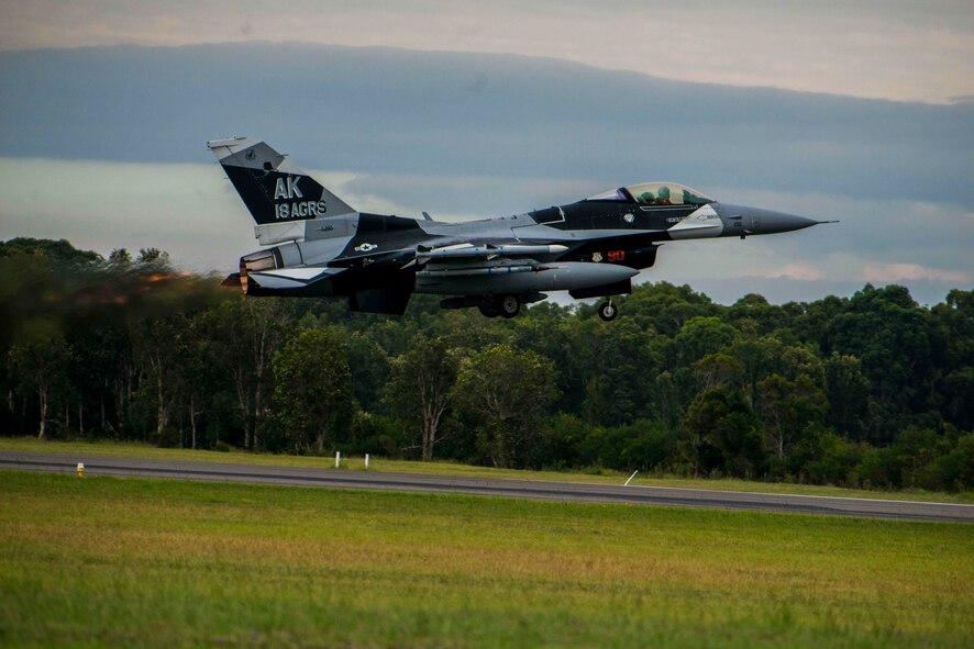 Diamond shield brings U.S. and Australian air force units together to support joint operations as part of the RAAF Air Warfare Instructor Course (AWIC). Similar to weapons school for U.S. Air Force pilots, the AWIC trains Airmen on valuable tactics, techniques and procedures necessary for aerial operations. Diamond Shield aims to test AWIC students as well as provide an opportunity to integrate with U.S. Air Force assets and Airmen. The AGRS provides the premiere adversary support necessary to test the students ability during Diamond Shield.