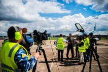 Diamond shield brings U.S. and Australian air force units together to support joint operations as part of the RAAF Air Warfare Instructor Course (AWIC). Similar to weapons school for U.S. Air Force pilots, the AWIC trains Airmen on valuable tactics, techniques and procedures necessary for aerial operations. Diamond Shield aims to test AWIC students as well as provide an opportunity to integrate with U.S. Air Force assets and Airmen. The AGRS provides the premiere adversary support necessary to test the students ability during Diamond Shield.