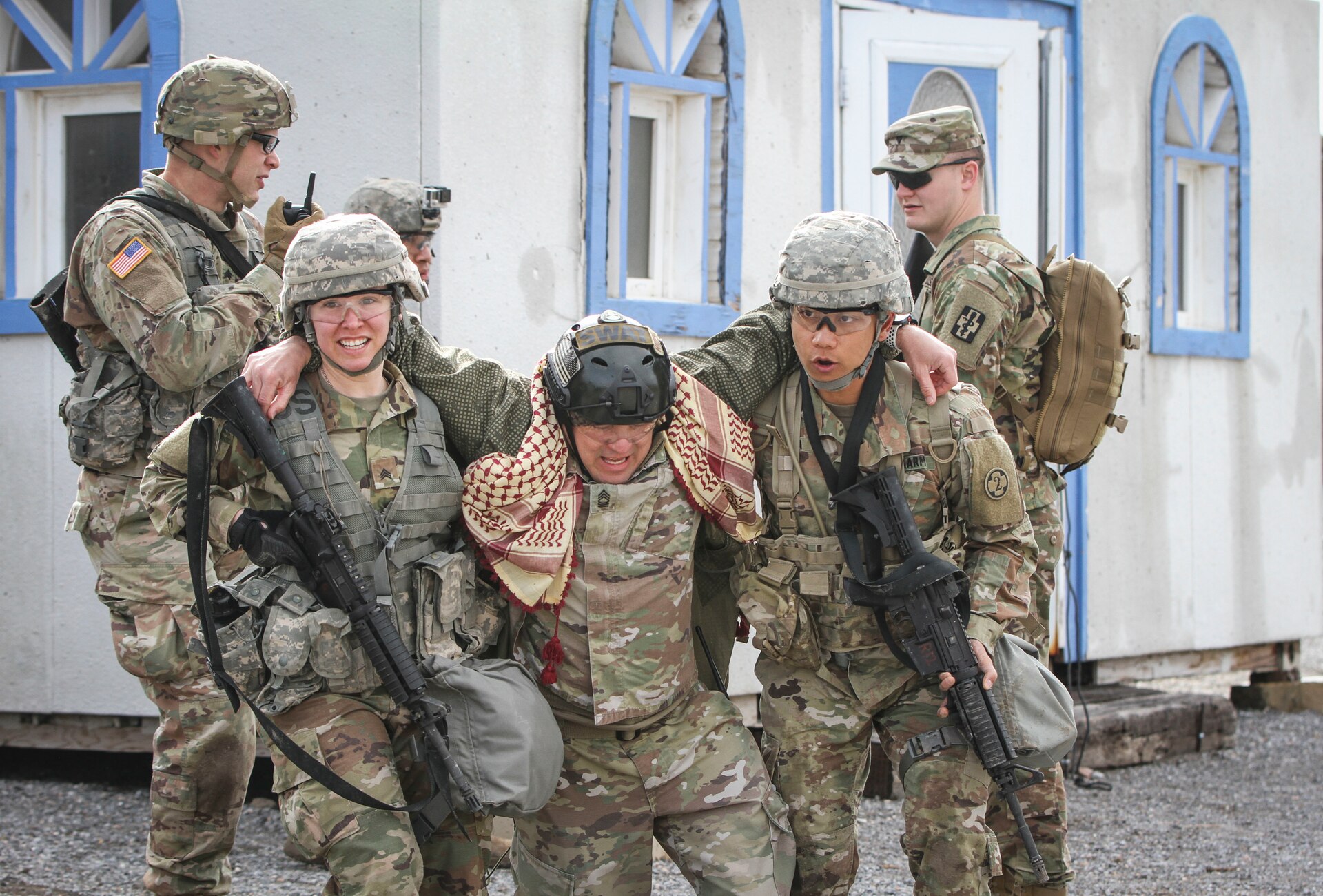 Army Reserve Soldiers put warrior skills to the test in joint command competition