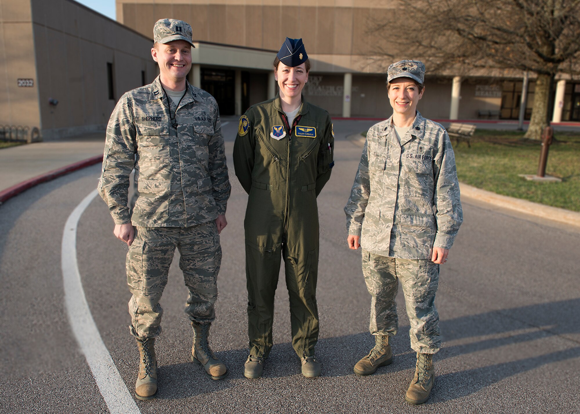 Recognizing Whiteman AFB physicians on National Doctor's Day