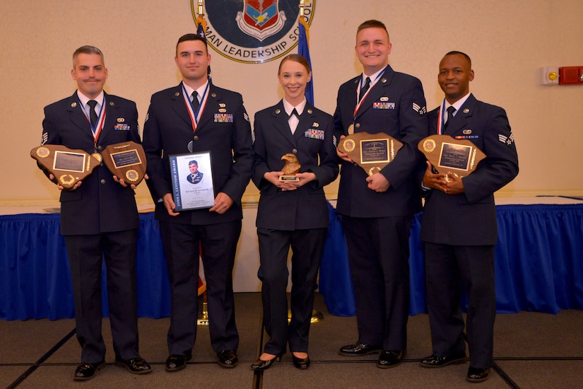 Airmen were honored with awards during the Airman Leadership School Graduation Ceremony March 28, 2019, at Joint Base Charleston, S.C