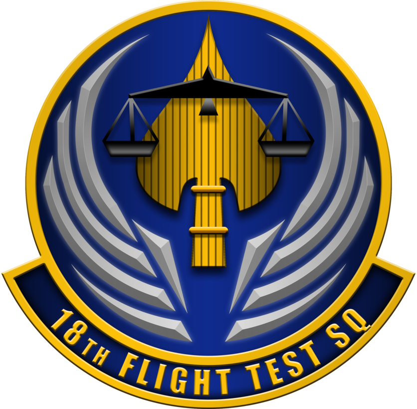 This is a shielf representing the 18 Flight Test Squadron, located at Hurlburt Field, Fla.