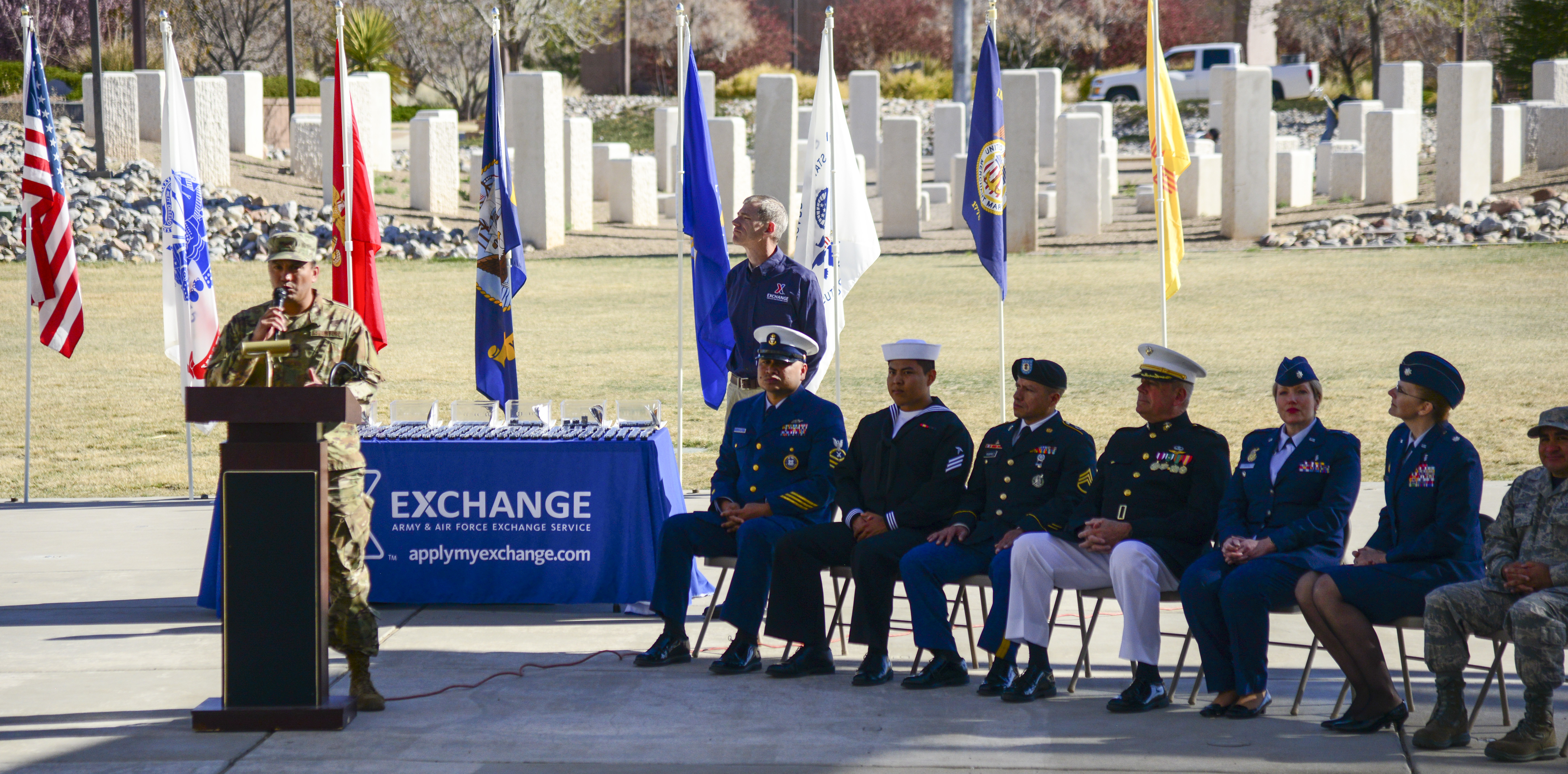 AAFES, DECA, Team Kirtland honor Vietnam Veterans