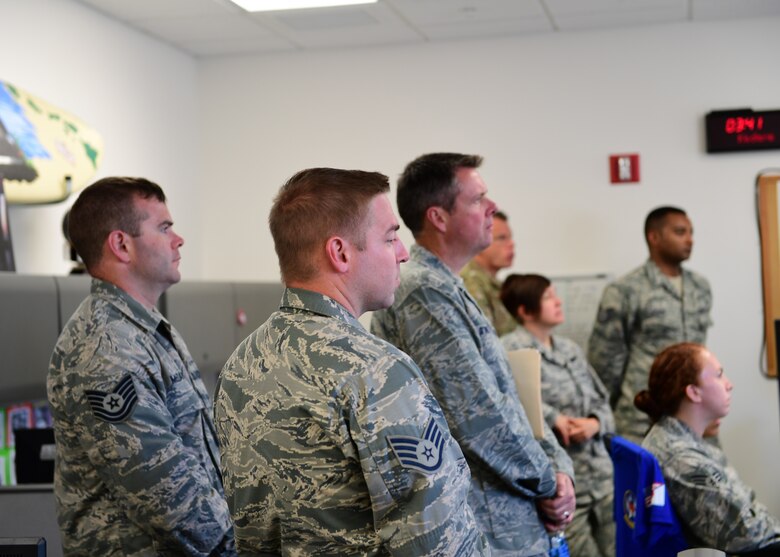 Airmen from the 911th Aeromedical Evacuation Squadron, 914th AES, and 18th Aeromedical Evacuation Detachment 1, based out of Joint Base Pearl Harbor-Hickam, Hawaii but attached to Kadena Air Base, Japan, April 25, 2019. The 911th AW Airmen, and the 914th Airmen received specific training that they will take back with them to their units to prepare themselves and other Airmen for deployment. (U.S. Air Force Photo by Senior Airman Grace Thomson)
