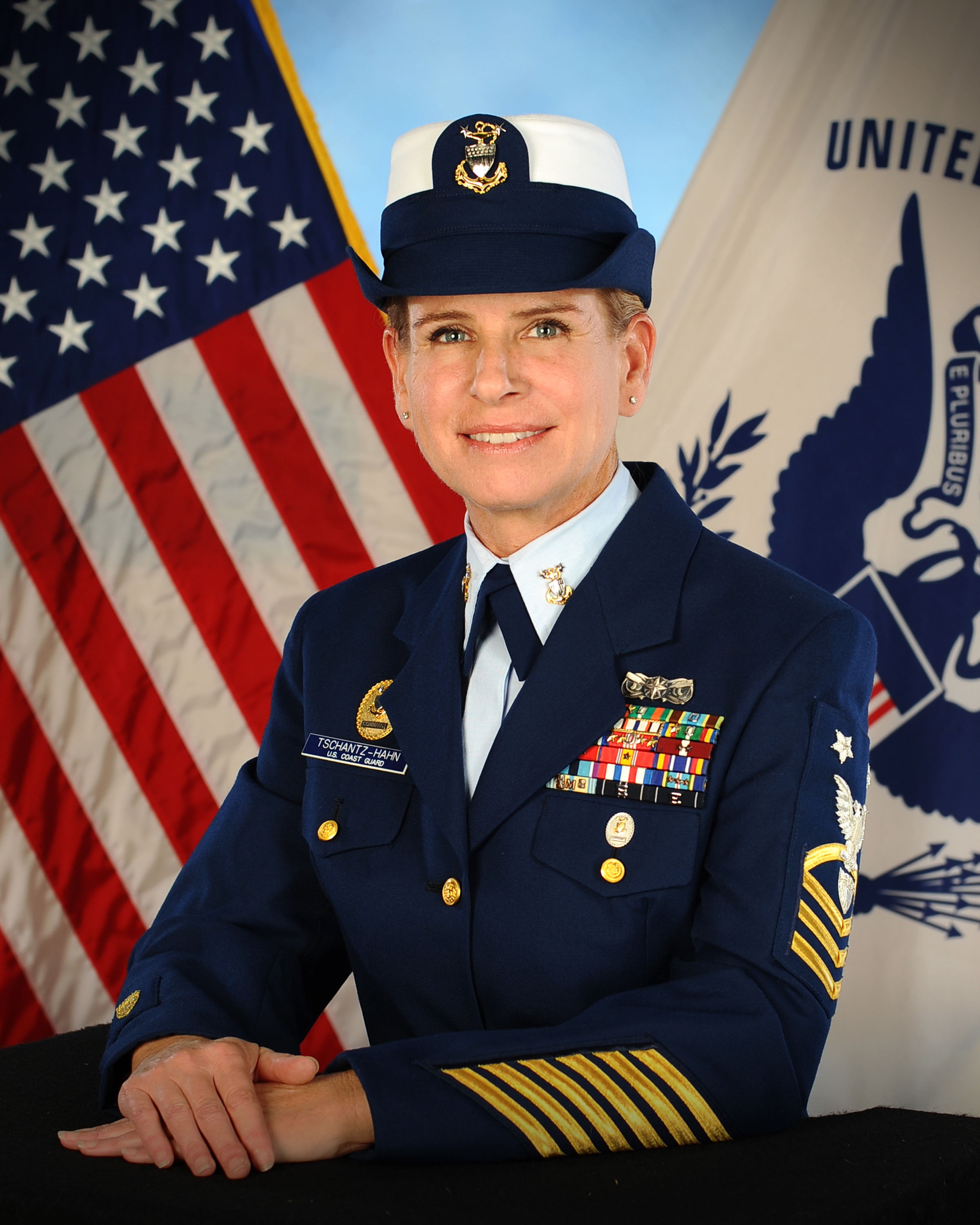 Command Master Chief Janine M Tschantz Hahn United States Coast