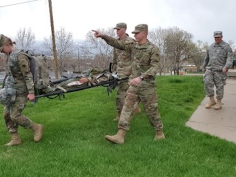 U.S. Army Reserve Soldiers of the 850th Signal Company, based out of Fort Douglas, Utah, participate in a Communications Exercise (COMEX) in preparation for CSTX at Fort Hunter Liggett. Links to the satellite were successfully established without intervention from personnel out the company.