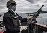 The Arleigh Burke-class guided-missile destroyer USS Carney (DDG 64) departed Faslane, Scotland, following a scheduled port visit, May 1, 2019.