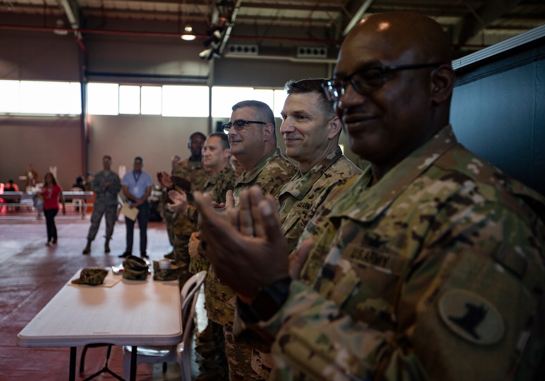 Distinguished Visitors visit service members supporting IRT Puerto Rico 2019