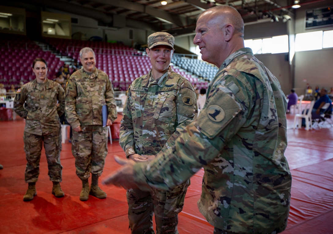 Distinguished Visitors visit service members supporting IRT Puerto Rico 2019