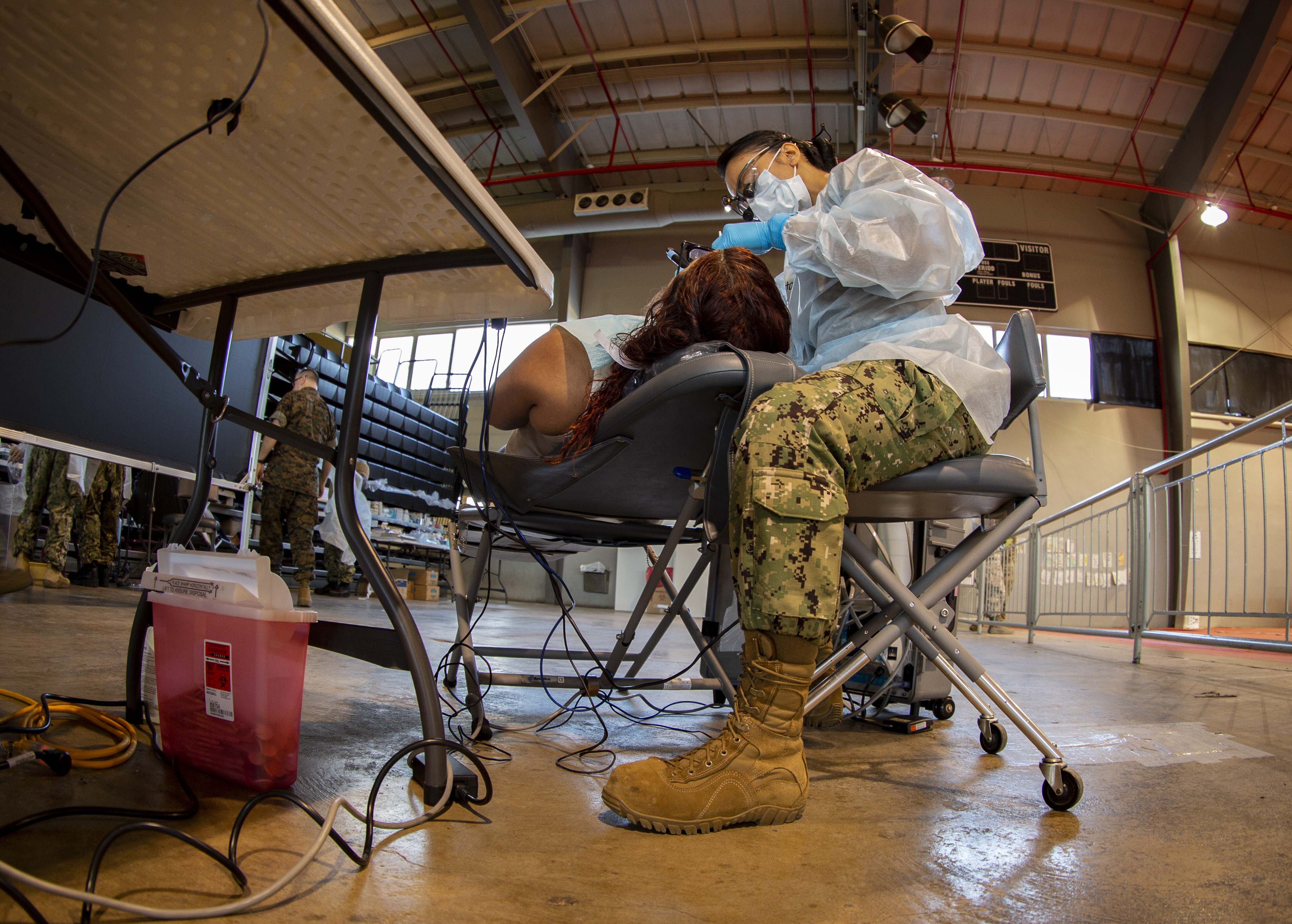 Another Day Service members continue to provide dental, optometry care