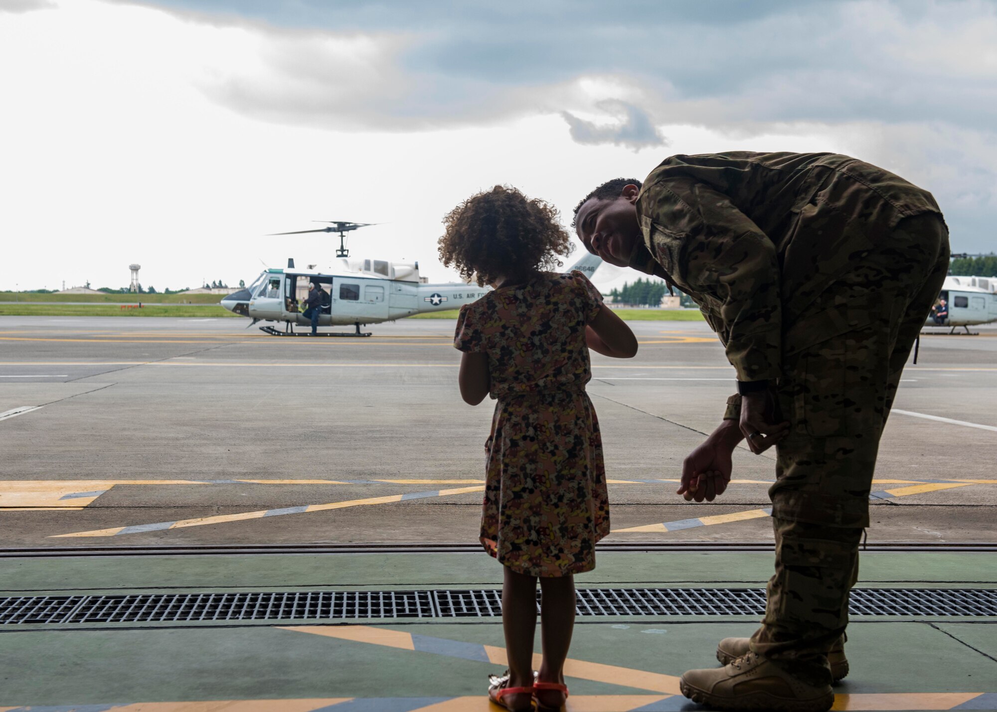 Yokota Spouses Take Off