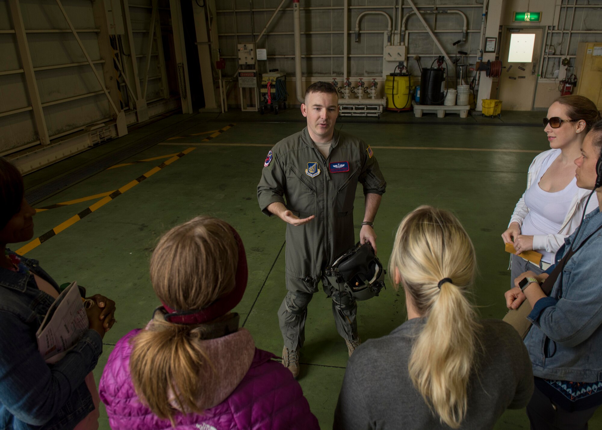 Yokota Spouses Take Off
