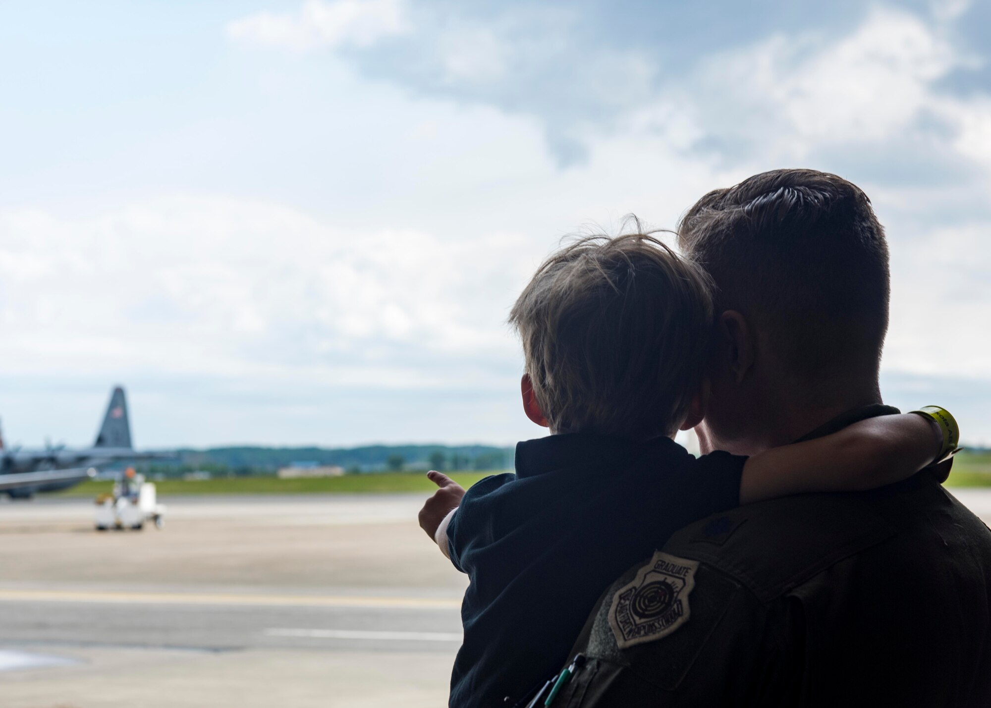 Yokota Spouses Take Off
