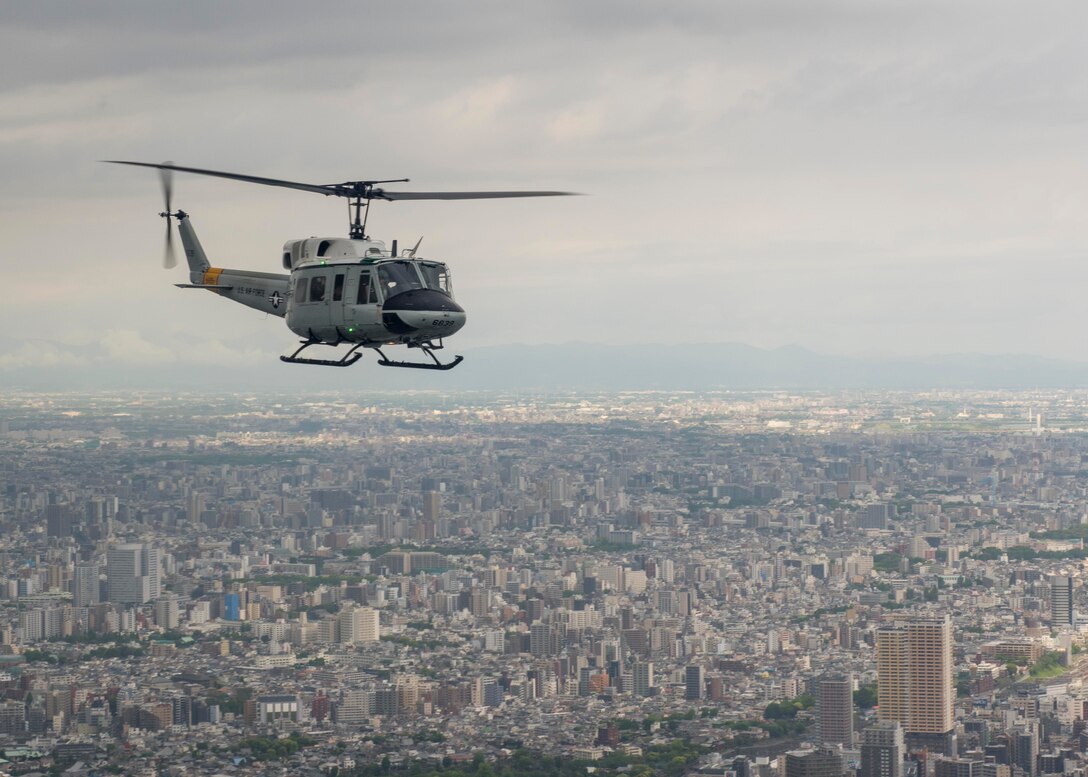 Yokota Spouses Take Off