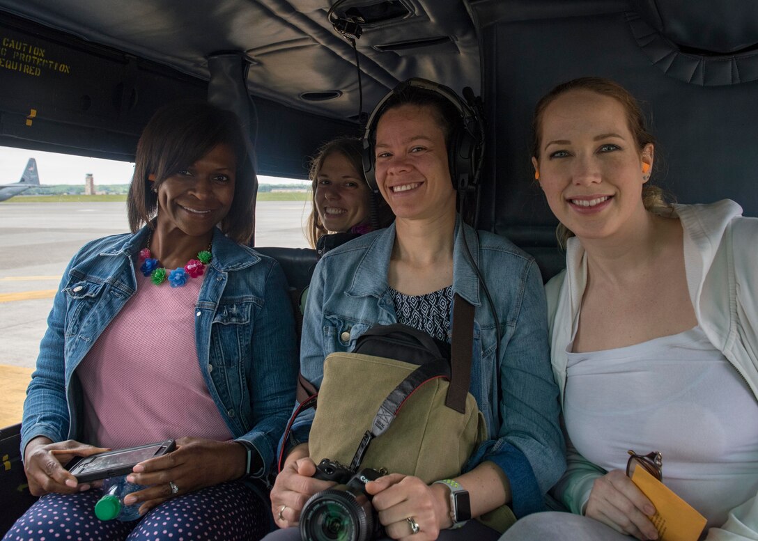 Yokota Spouses Take Off