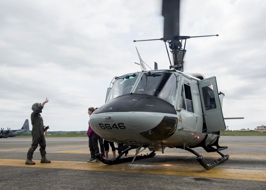 Yokota Spouses Take Off
