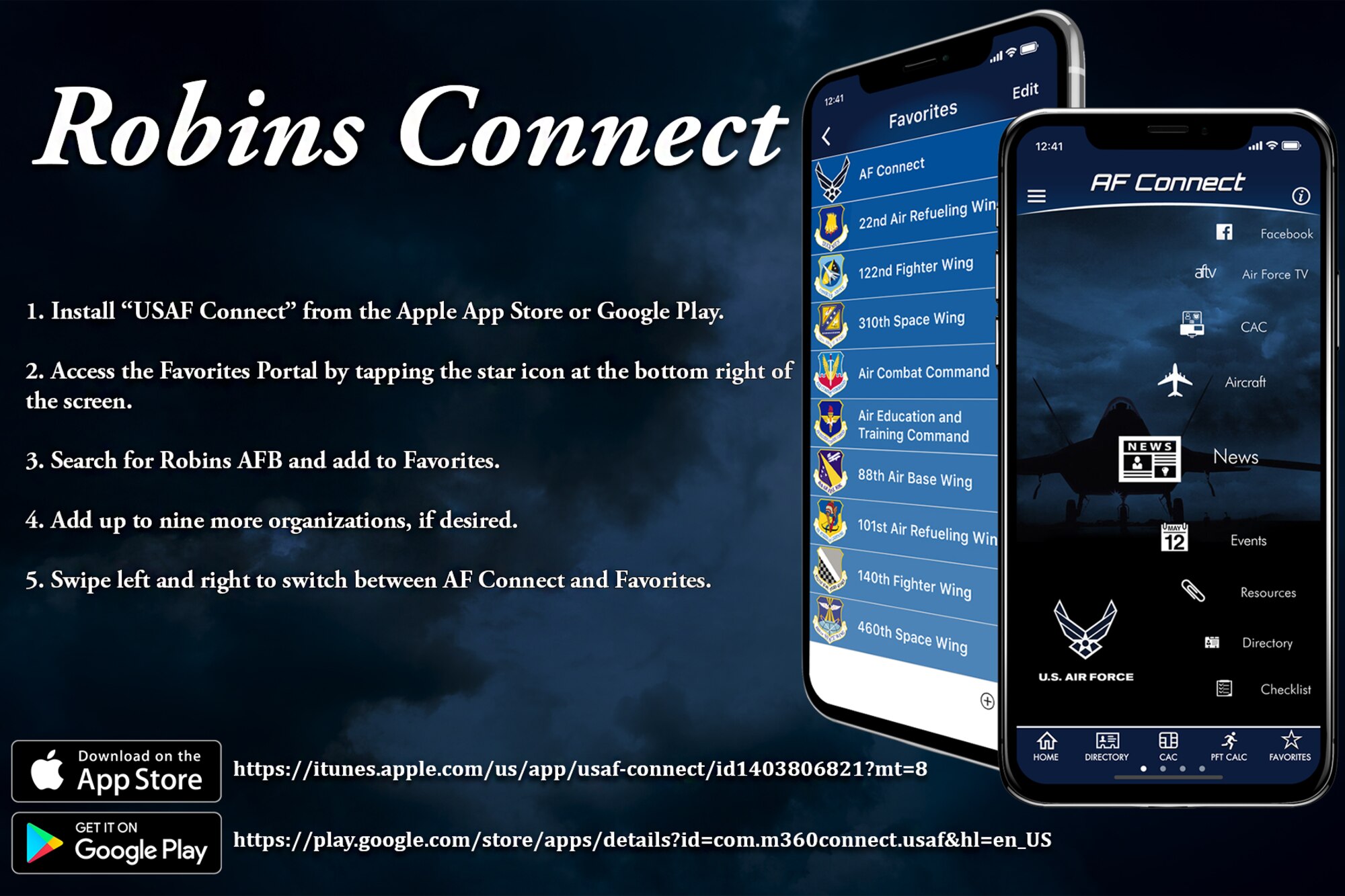 Robins Connect now live!