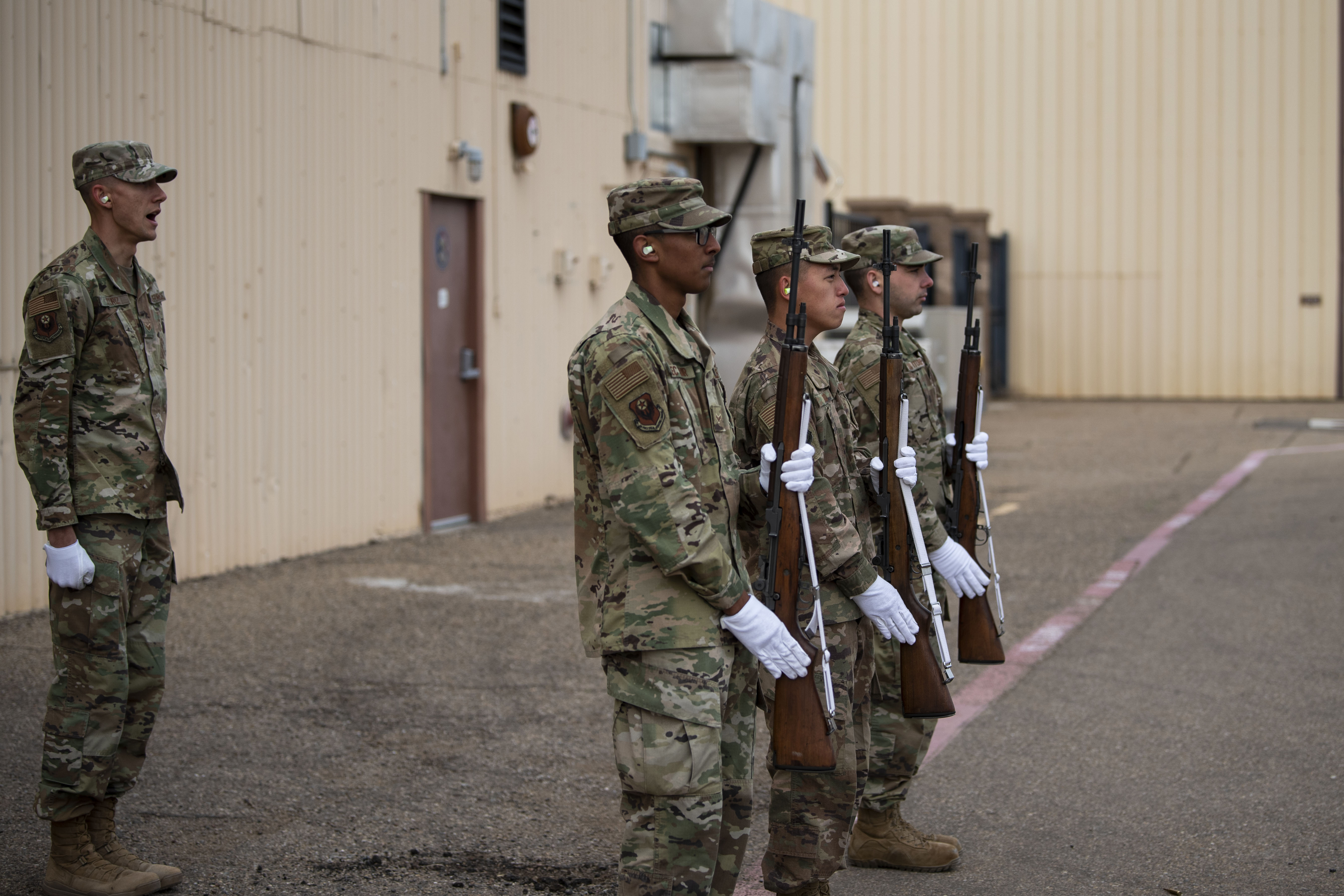 Air Force Honor Guard instills value and hones skill of base guardsmen