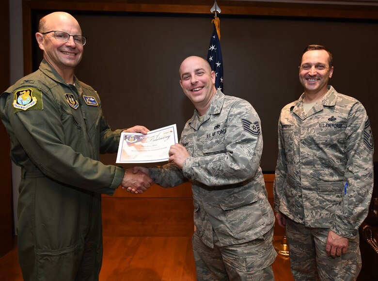 Reservists learn skills to become more effective communicators and leaders during the Travis AFB April 2019 Non-Commissioned Officer Leadership Development Course.