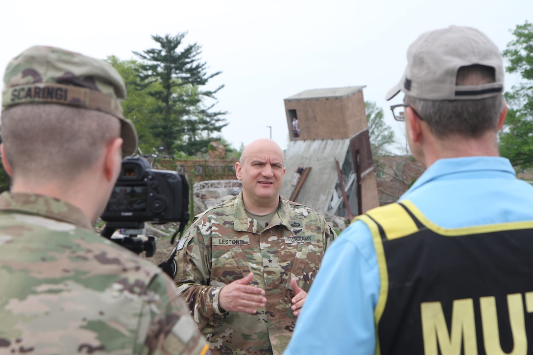 Brigadier General Lestorti Interview